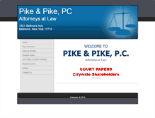 Tablet Screenshot of pikeandpike.com